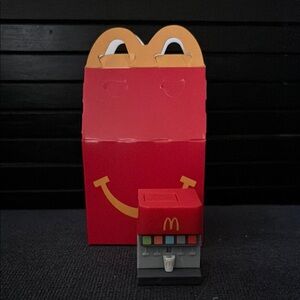 Lil McDonald's Drink Dispenser Happy Meal Toy with box